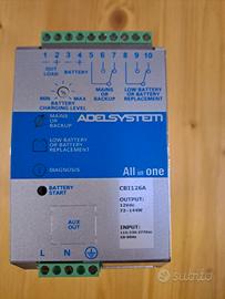 Alimentatore ADELSYSTEM ALLinONE CBI 126A 12VDC 6A