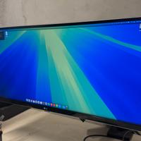 Monitor LG 34UM88-P 34”  3440x1440 + Braccio Scriv