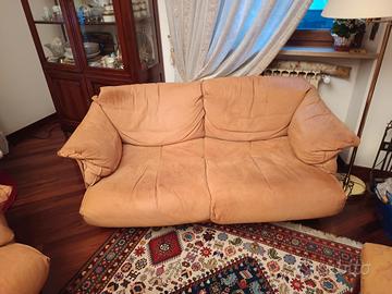 Due divani in pelle marca Cinova