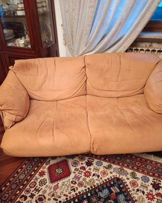 Due divani in pelle marca Cinova