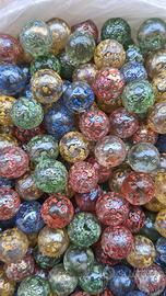 1000 biglie di vetro 1.6cm vintage anni 70 80 90 