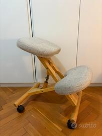 Sedia posturale ergonomica