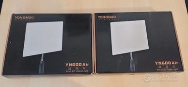 Kit 2x Yongnuo YN600 Air LED Video Light 5500K Pro