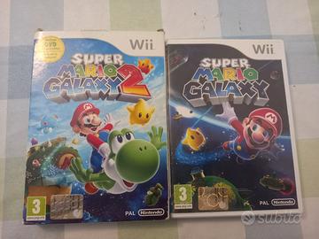 lotto 2 giochi nintendo wii Super Mario Galaxy  
