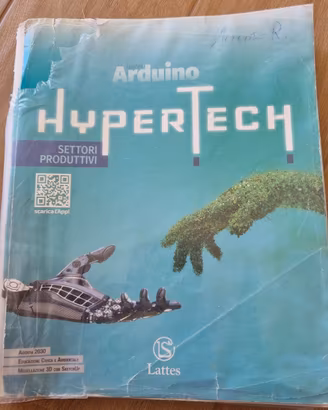 libro x scuola media hypertech tecnologia