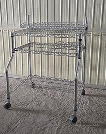 Carrello per casa e porta PC con ruote