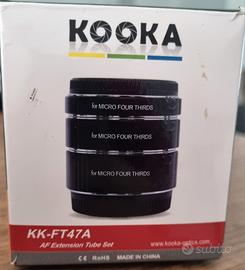 KOOKA KK-FT47A AF EXTENSION TUBE SET PER MICRO 4-3