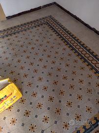 pavimento pavimentazione d'epoca cementine Sicilia