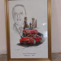 Quadro DRAKE FERRARI CLUB MARANELLO