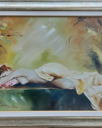 quadro a olio di Peirano Gastone 