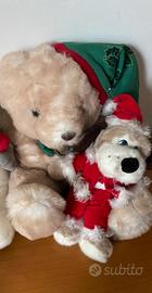 Set peluche Natale anni 90