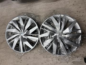Quattro borchie Peugeot 208/2008 15pollici