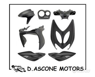 Kit carene aerox nitro mbk 1997 2012 NERO OPACO