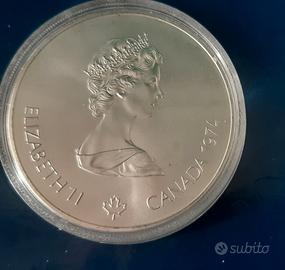 5 Dollari argento Montreal 1976