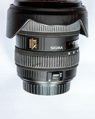 ZOOM CANON SIGMA SERIE EX 10-20 f4 -5,6