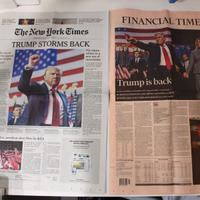 Trump Presidente New York Times + Financial Times