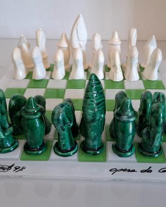 Scacchiera 1997 In vetro Murano
