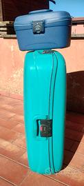 Valigia e beauty case