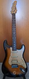 Chitarra Cort modello Strat-Style sunburst