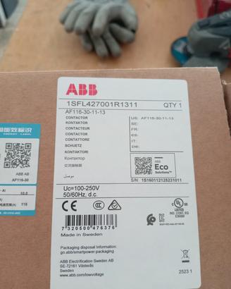 contattore abb