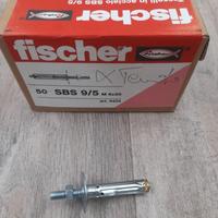Tassello Fischer SBS 9/5 M6×20, metallo foro 9mm.