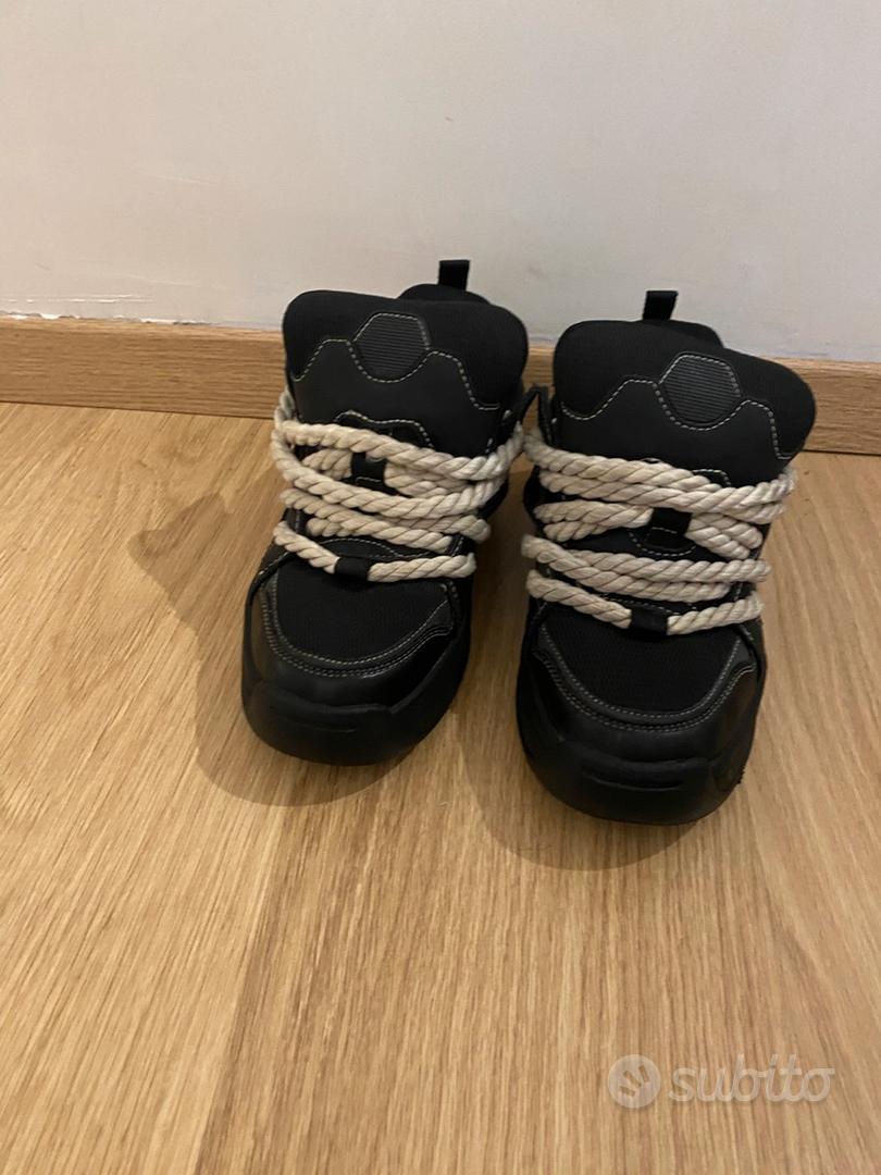 Scarpe Eleganti Zara Uomo, Pelle Nera, Punta Wingtip, Numero 10 US, Nuove Con Etichette