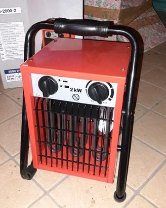 Stufetta riscaldatore industriale 2000 w