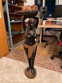 Statua Africana In Legno