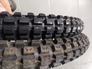 Coppia pneumatici Michelin Trial vintage 