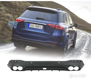 DIFFUSORE MERCEDES W167 20- LOOK GLE 53 NERO