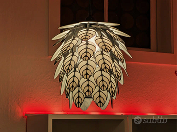 Lampadario moderno stampato in 3D – Design unico e