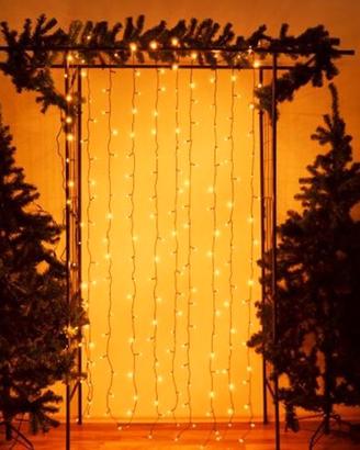 Tenda luminosa 200 Luci Led di Natale da esterno