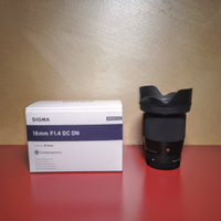 Sigma 16mm F1.4 - E Mount