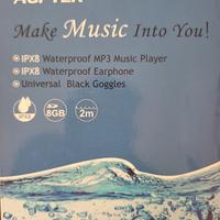 Set completo AGPTEK impermeabile IPX8