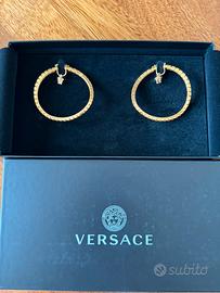 Versace orecchini “Greca” con ciondolo medusa