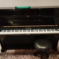 Pianoforte offberg verticale nero lucido