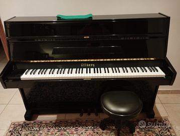 Pianoforte offberg verticale nero lucido