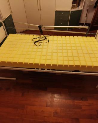 Letto ortopedico elettrico con materasso