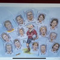 Cornice LIVORNO CALCIO SERIE B - Marc Sardelli