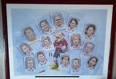 Cornice LIVORNO CALCIO SERIE B - Marc Sardelli