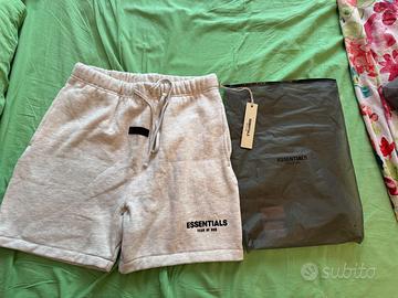  Pantaloncini Fear of God Essentials Grigio L