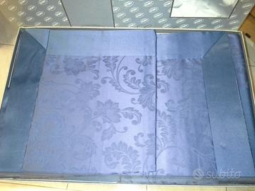 Lenzuola di raso blu notte Gold Line