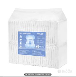 Pannolini Cane VEVOR Taglia M