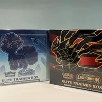 POKEMON ETB SILVER TEMPEST E LOST ORIGIN