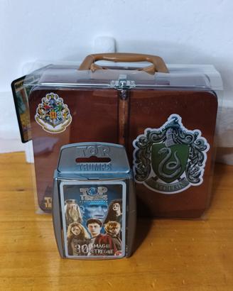 Top Trumps Harry Potter Slytherin Tin case + mazzo