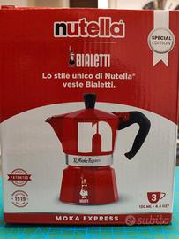 caffettiera Bialetti limited edition Nutella 