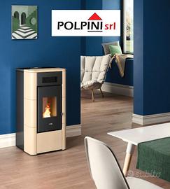 Termostufa a pellet River Idrotech 24 - Cadel