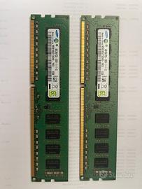 Kit RAM Samsung 8GB (2×4GB) DDR3 ECC PC3 Server