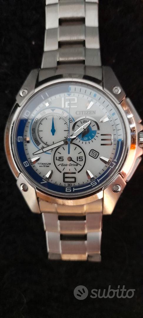 CITIZEN MARINAUT TITANIO ECO DRIVE H500 Abbigliamento e Accessori In vendita a Bologna
