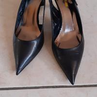 Décolleté nere a punta come nuove